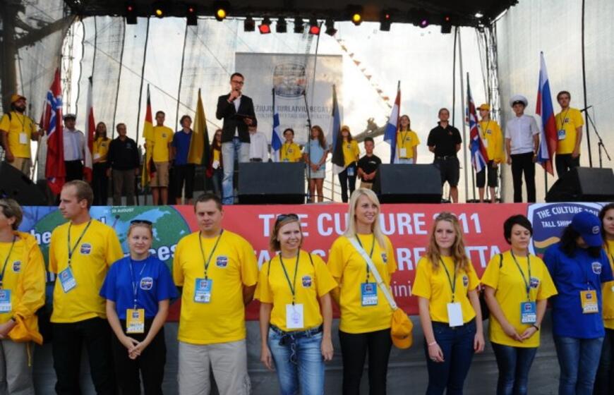 Kruizinių laivų terminale - šventės atidarymas