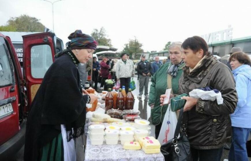 Šventė Palangos turguje