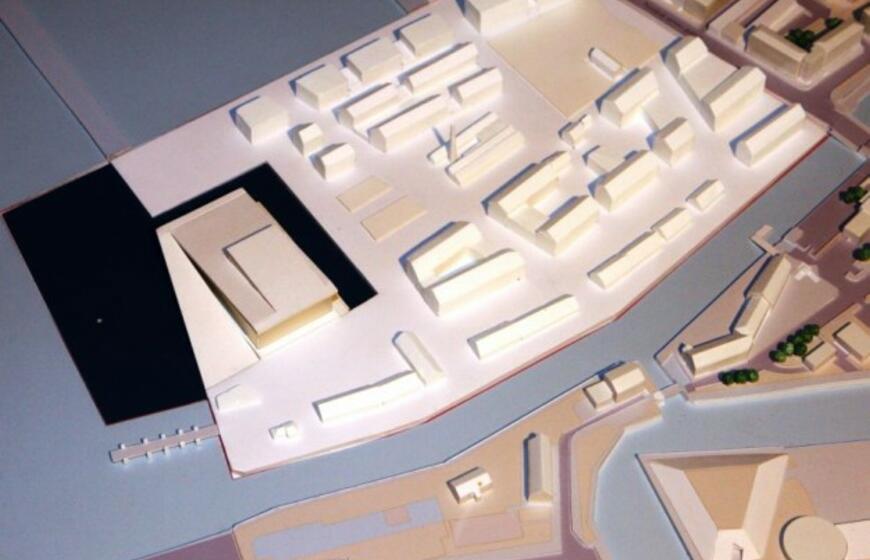 Naujojo muzikinio teatro prie vandens vizualizacija