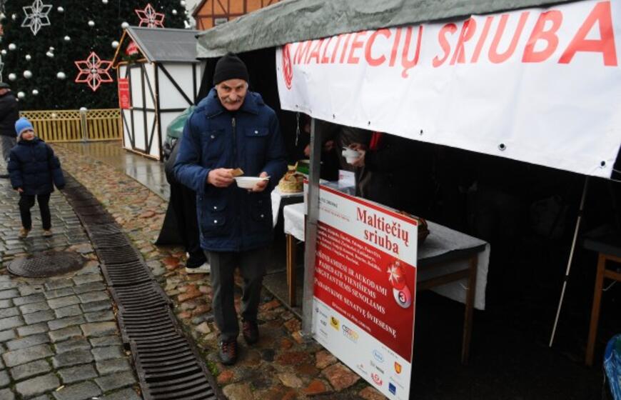 "Maltiečių sriuba" - iš mero rankų