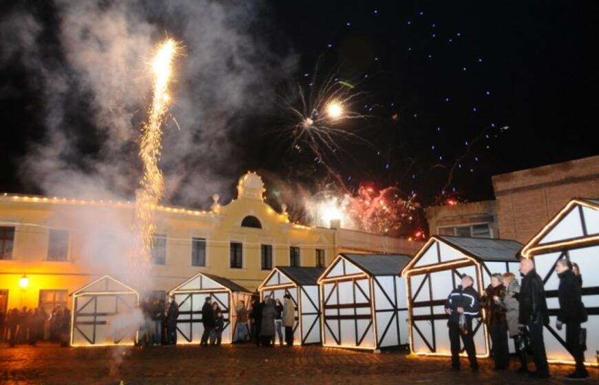 Klaipėdiečiai pasitiko 2012-uosius