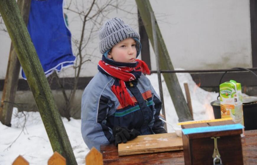 Į Užgavėnes – ir per lietų