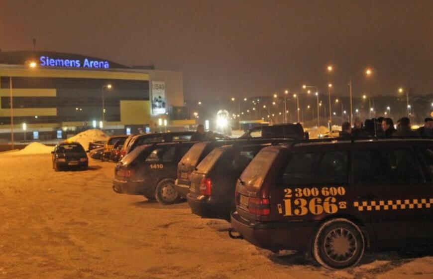 Streikuoja Vilniaus taksistai