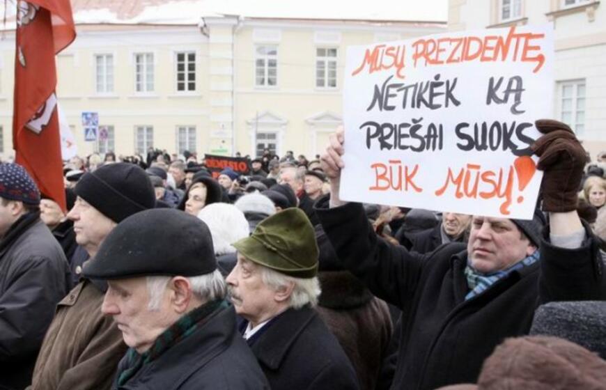 "Išvykime iš Lietuvos neteisingumo įšalą"