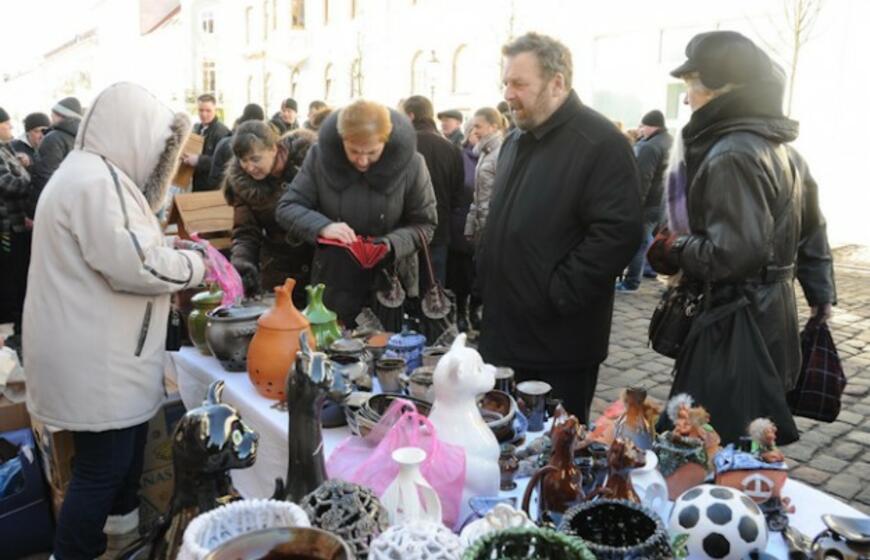 Klaipėdoje šurmuliavo Kaziuko mugė