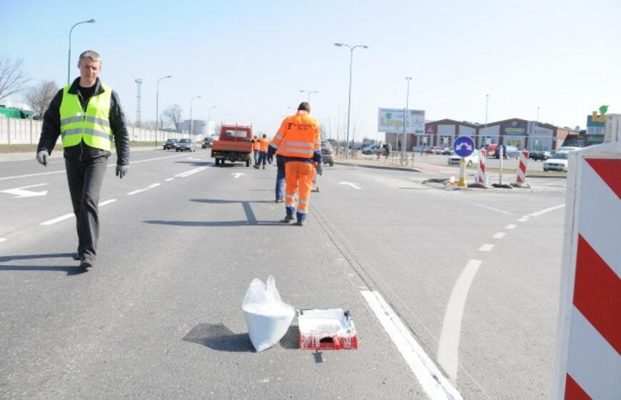 Pavasarinis Klaipėdos gatvių ženklinimas