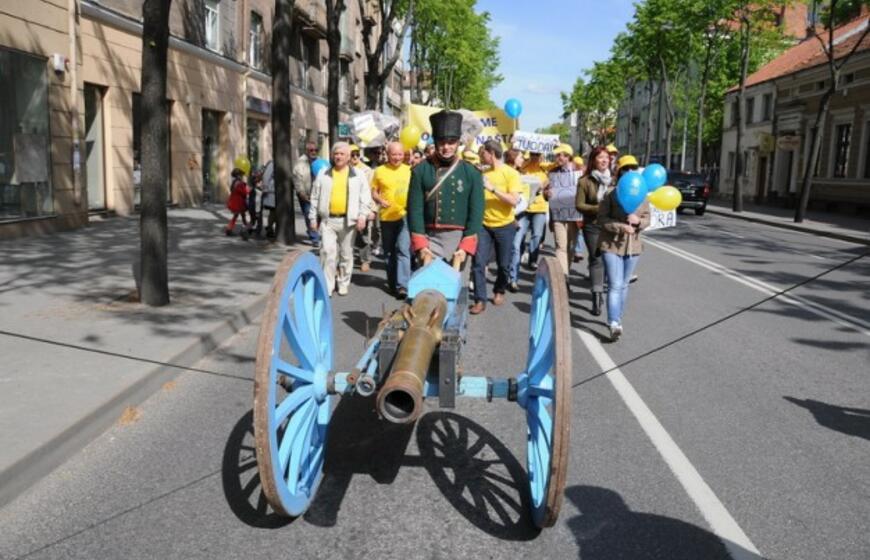 Klaipėdoje paminėta laisvė nuo mokesčių