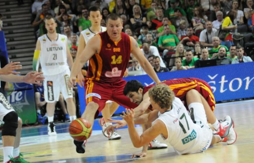 Lietuvos rinktinė Klaipėdoje pralaimėjo makedonams