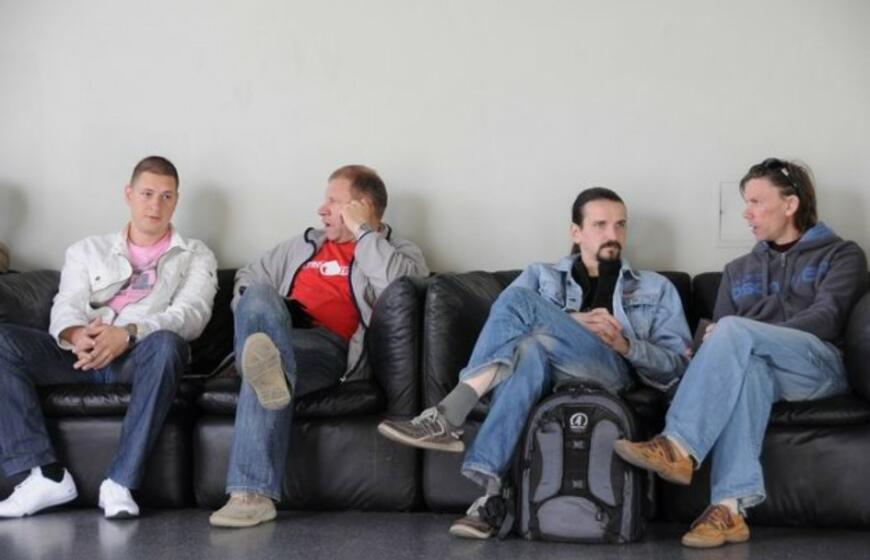 Lietuvos krepšinio rinktinės treniruotė Klaipėdoje