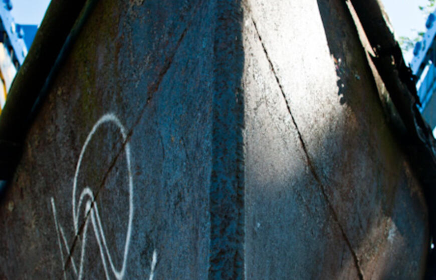 Istorinio laivo kelionė į naujus namus