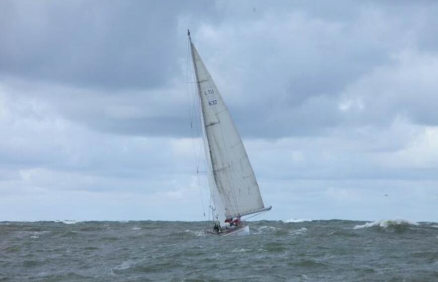 Jachta "Lietuva" sugrįžo į gimtąjį uostą