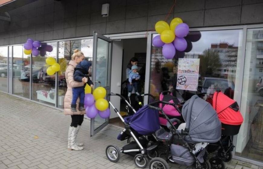 Klaipėdoje šurmuliavo mamyčių turgelis