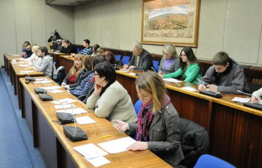 Nacionalinį diktantą rašė per 80 klaipėdiečių