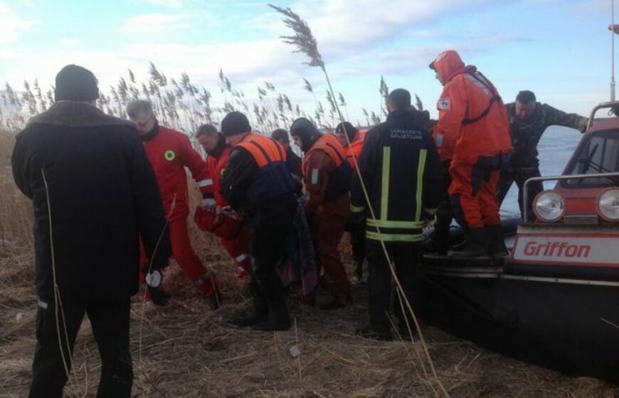 Išgelbėtas Kuršių mariose skendęs žmogus