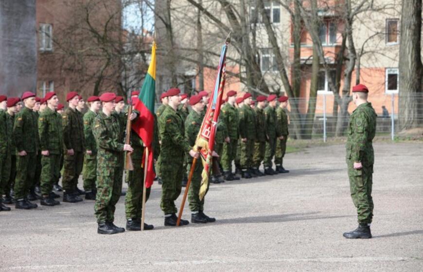 Majoras Gintaras Jaloveckas paskirtas Žemaičių apygardos 3-iosios rinktinės vadu