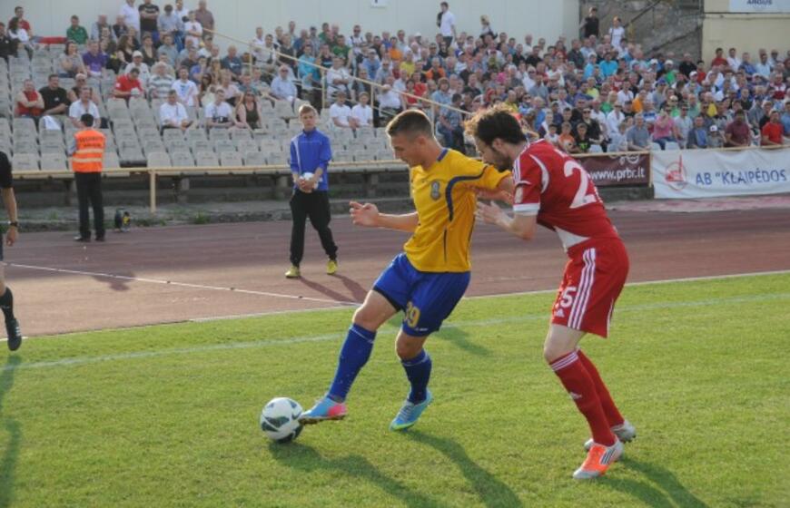 "Atlanto" ir "Ekrano" dvikova baigėsi lygiosiomis