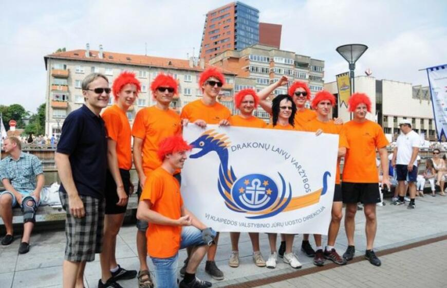 Jūros šventė 2013. Drakonų valčių varžybos