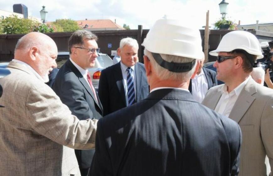 Premjeras apsilankė teatre