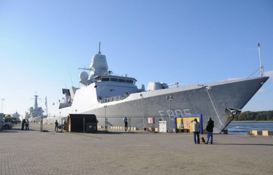 NATO karo laivai atplaukė į Klaipėdą