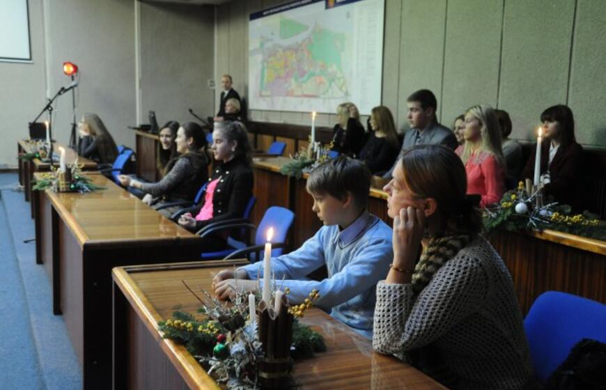 Apdovanoti gabiausi mokiniai