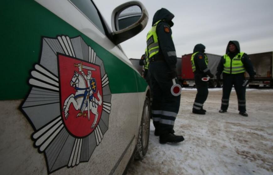 Policijos reidas jūrų perkėloje