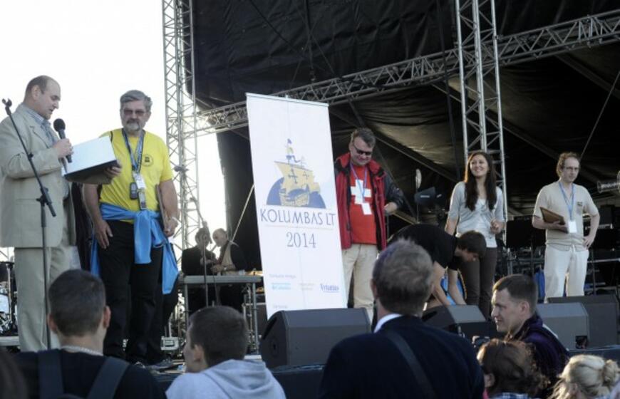 Apdovanoti keliautojų konkurso "Kolumbas LT" nugalėtojai