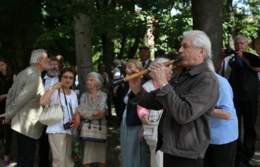 Martyno Jankaus memorialinės lentos atidengimas