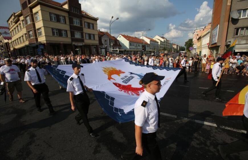Jūros šventės 2014 eisena