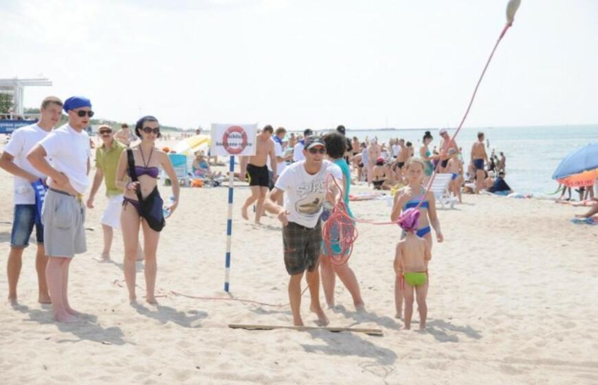 Jūros šventė paplūdimyje