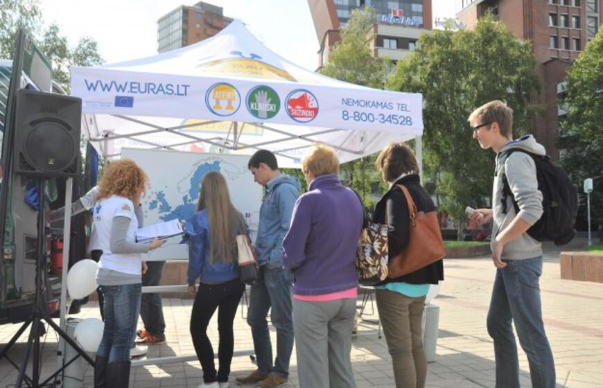 Eurobuso kelionė prasidėjo Klaipėdoje