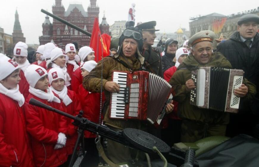 Maskvoje - karinis paradas