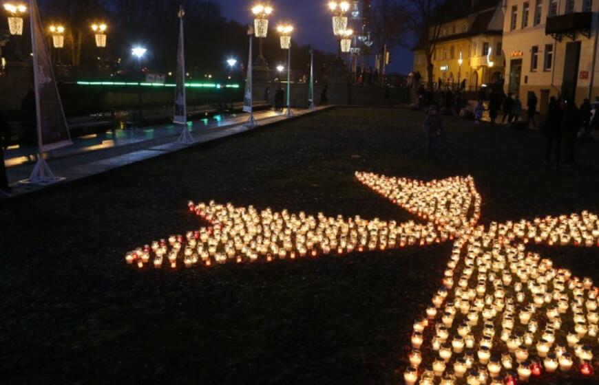 Maltos ordino savanoriai įžiebė gerumo žvaigždę