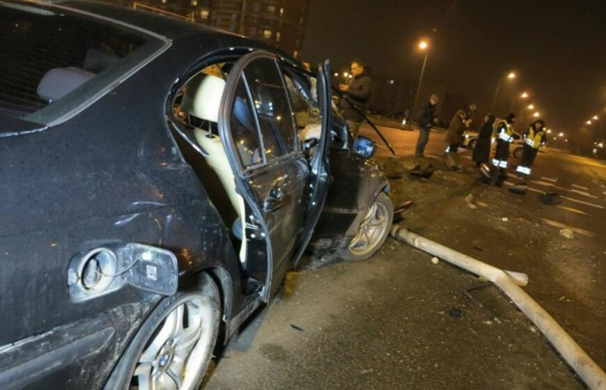 Per avariją nukentėjo "Dragūno" žaidėjas