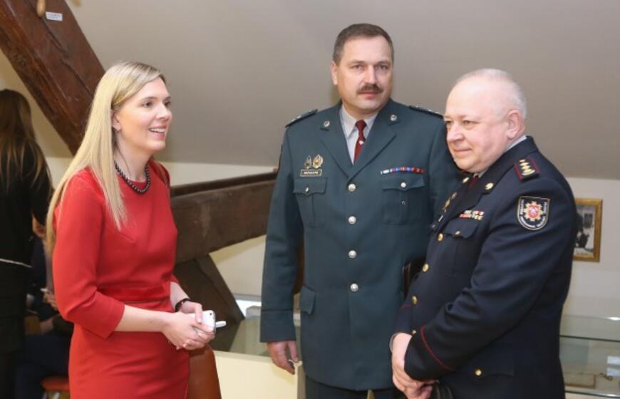 Agnės Bilotaitės susitikimas su pareigūnais