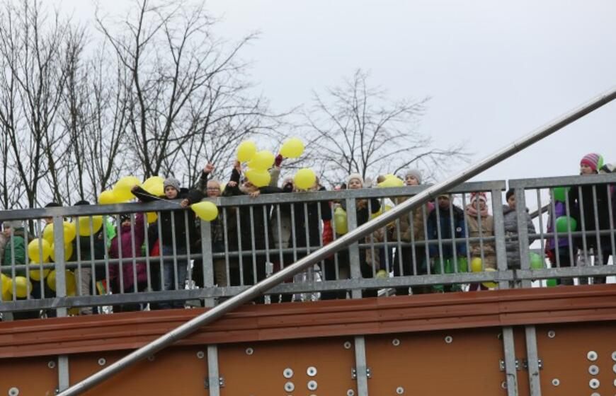 Kovo 11-osios akcija ant pėsčiųjų viaduko