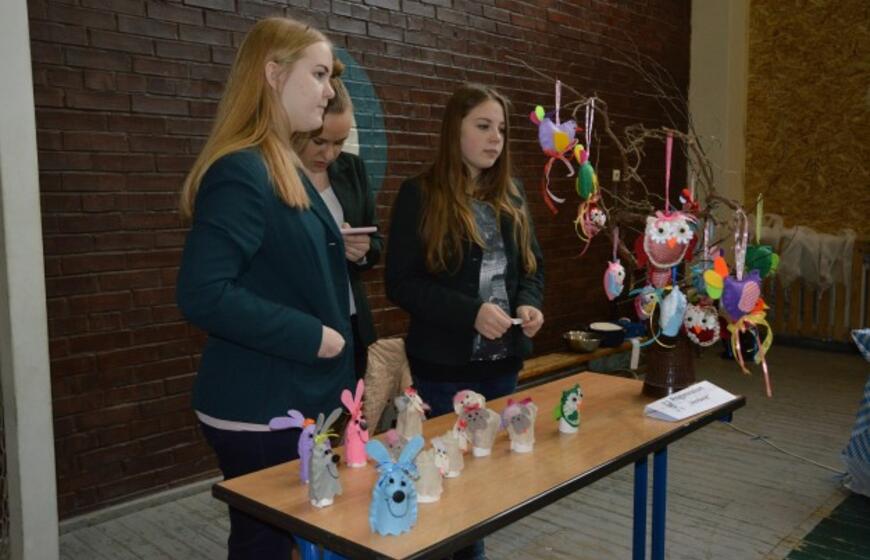 Velykinė mugė Hermano Zudermano gimnazijoje