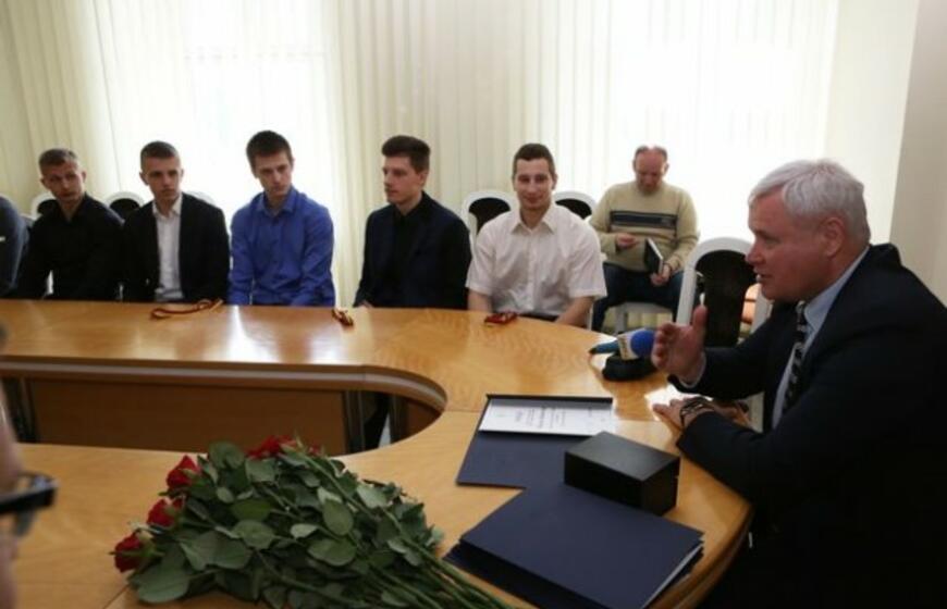 NKL čempionams - mero padėka