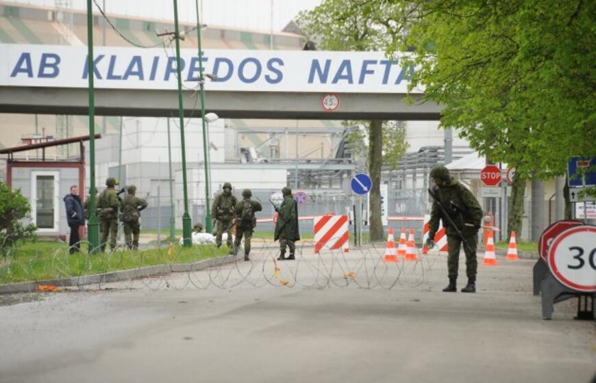 Pratybos "Žaibo kirtis" Klaipėdoje