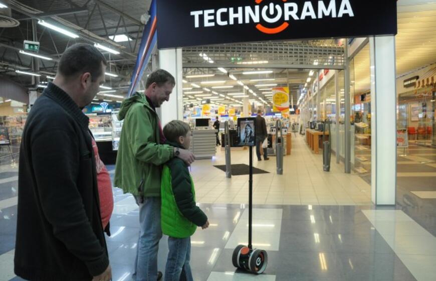 "Technoramos" komandoje - robotas konsultantas