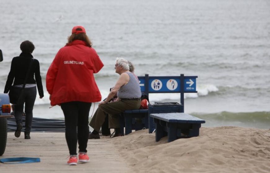 Meras apžiūrėjo Klaipėdos paplūdimius