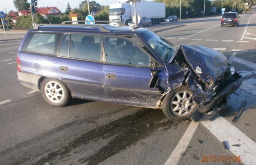 Kretingoje per avariją sužeista moteris