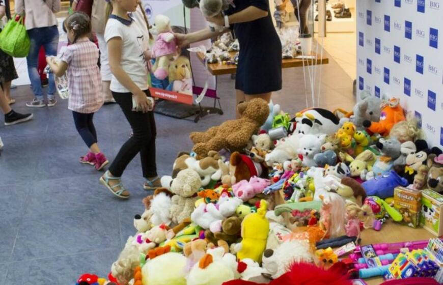 Prekybos centras BIG džiugins šimtus vaikų