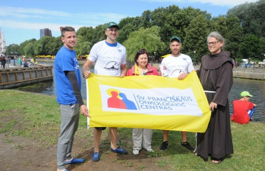 Baidarių ir kanojų Žvejo dienos regata, žygis baidarėmis "Vilties yriai Nemunu – su viltimi prieš srovę"