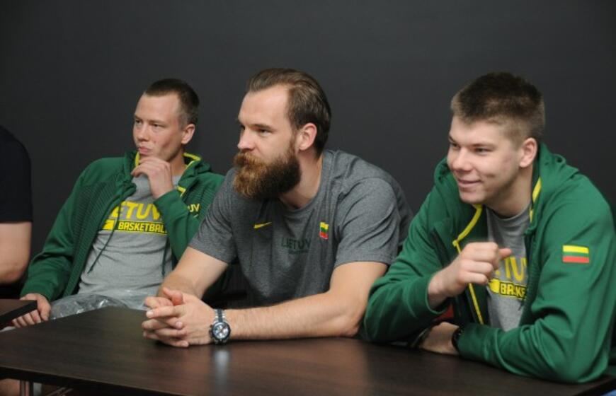 Krepšinio rinktinės kandidatai Palangoje