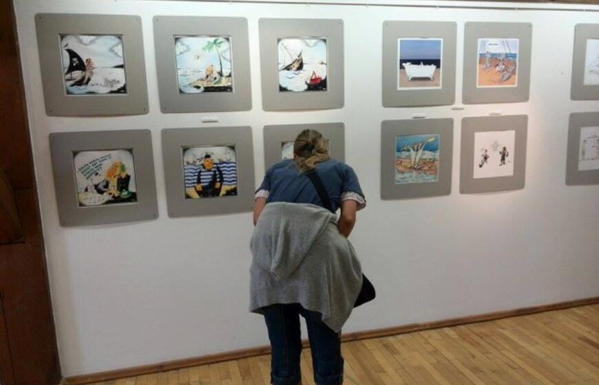 "Humoristinis brizas" - Jūros šventė karikatūristo akimis