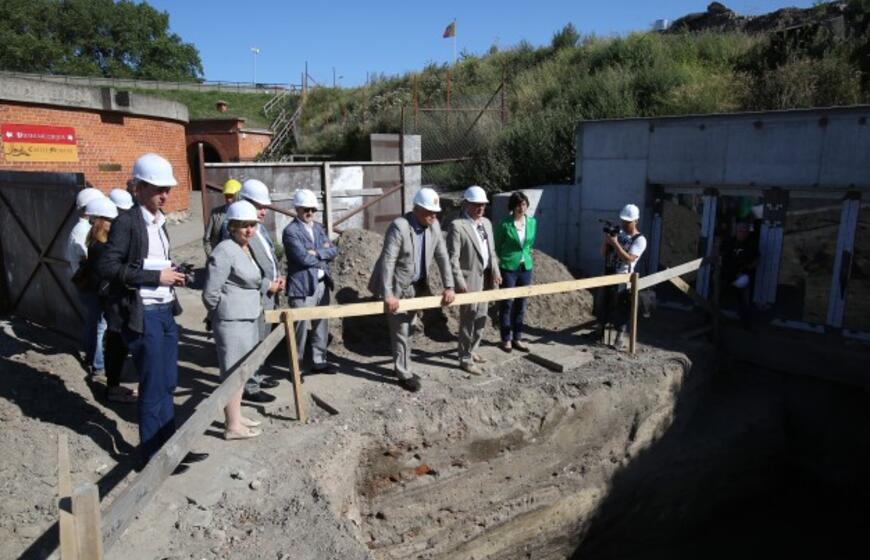 Meras lankėse Klaipėdos piliavietėje