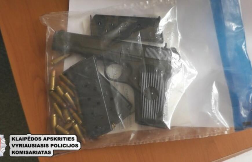 Uostamiestyje sulaikyti ginklų prekeiviai