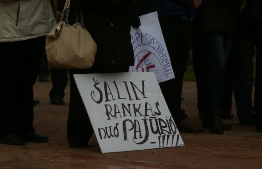 Priešinamasi įvažiavimo į Palangą mokesčiui