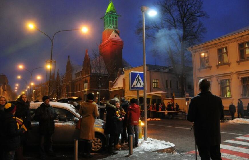 Sausio 13-osios laužas Klaipėdoje