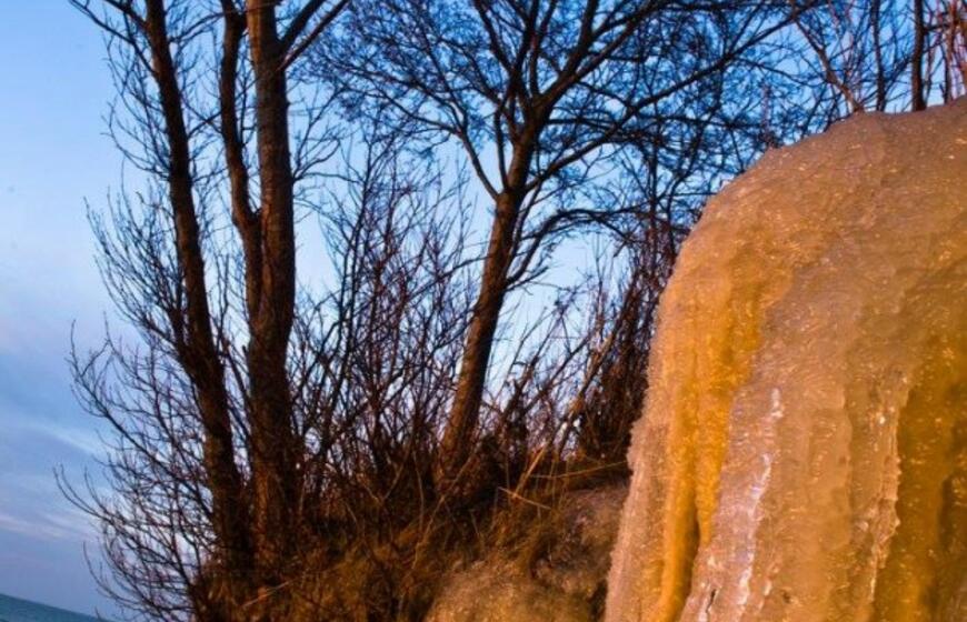 Grožis: ledo skulptūras kuria pati gamta